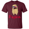Image of American Flag Pug T-Shirt 4th July Shirt Gift 2018