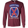 Image of 10th Mountain Division T Shirt Climb To Glory - 20324