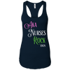 Image of Alpha Kappa A Nurses LPN RN CNA Rock T-Shirt