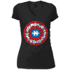 Image of Autism Awareness Shirts Captain Autism Puzzle Shield T-Shirt