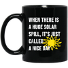 Image of A Huge Solar Spill, Nice Day
