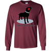Image of 'I Lab You Very Much' Valentine's Day Black Labrador Shirt