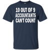 Image of 10 comptables sur 9 ne peuvent pas compter | Drôle de T-shirt de citation CPA