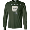 Image of Arkansas Roots Long Sleeve T-shirt, Love Home Native State