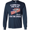 Image of America Stand for the Flag USA Patriotic Christian Tee Shirt
