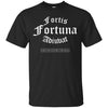 Image of "Fortis Fortuna Adiuvat" Latin Quote T-Shirt
