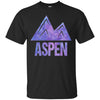 Image of Aspen Colorado T-Shirt Watercolor Hiking Adventure