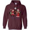 Image of Santa Dabbing Tshirt Mrs. Claus Flossing Shirt