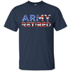 Image of Army Retired T-Shirt Military U.S. Army Retirement Gift