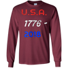 Image of America Independence Day Freedom 4th July Apparel T-Shirt