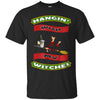 Image of Funny Halloween Witch T Shirt Hangin With My Witches