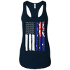 Image of American Australia Patriotic Flag T-shirt