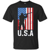 Image of American Flag Long Sleeve Shirt Hunting 4th of July USA Gift