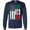 Image of American Mexico Patriotic Flag T-shirt