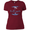 Image of Funny Halloween Tshirt Skeleton hand Costume Tshirt Gift