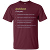 Image of Architect Definition Architecture Distressed Long T-Shirt