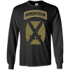 Image of Army 10th Mountain Division Military Veteran Morale Shirt