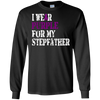 Image of Alzheimer's Awareness Tshirt I Wear Purple For My Stepfather