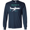 Image of Aerospace Engineer Long Sleeve Tee Shirt How Planes Fly