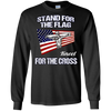 Image of America Stand for the Flag USA Patriotic Christian Tee Shirt