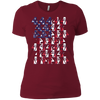 Image of American Patriot Day Funny Skulls T Shirt Original Gift Tee