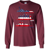 Image of 'Merican and Proud Awesome Patriotic 4th July T-Shirt