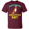 Image of Funny happy Easter April fool's day foxes T-shirts Tees