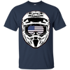 Image of American Flag Moto / Snowmobile Helmet T-Shirt