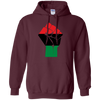 Image of Afro-American Fist salute Shirt African Heritage Symbol Tee
