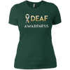 Image of American sign language Deaf Awareness T shirt