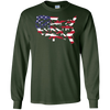 Image of American Gun Shirt: United States Flag Pattern