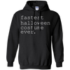 Image of "fastest halloween costume ever." Holiday Long Sleeve Shirt