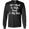 Image of All I Need Is Wifi Food & My Bed TShirt Teen Boys & Girls