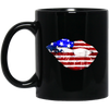 Image of American Flag Sexy Lips Shirt -July 4th Gift