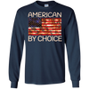 Image of American by choice T Shirt US Citizenship gift T-shirt.
