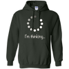Image of "I'm Thinking" Geek Nerd Computer Programmer Techie T-Shirt