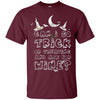 Image of Adult Trick Or Treating For Wine Long Sleeve Shirt