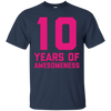 Image of 10th Birthday Shirt Gift Girls Age 10 Ten Year Old Girl Tee