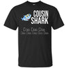 Image of "Cousin Shark" Baby Mommy Daddy Matching Family Shark Shirt