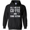Image of All I Need is Coffee and Some Seitan Long Sleeved Shirt