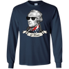 Image of A-Ham Long Sleeve Patriotic Tee | Alexander Hamilton T-Shirt
