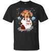 Image of Christmas Snowman Dachshund Funny T-shirt