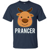 Image of Santa Reindeer Prancer T-Shirt Christmas Group Costume Tee