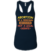 Image of Une chemise d'avortement, un choix professionnel, un t - shirt féminin, un choix judicieux.