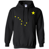 Image of Alaska T-Shirt State Flag Astrologie Big Dipper Polaris Tee