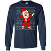 Image of Akita Dabbing Santa Claus Merry Xmas Japanese