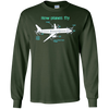 Image of Aerospace Engineer Long Sleeve Tee Shirt How Planes Fly