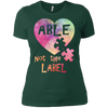 Image of Autism Awareness t Shirts See The able not The Label Men-Women-Kid Gift tees