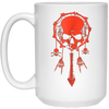 Image of Funny Halloween T-Shirt Skull Dream Catcher Bone Rock Hand