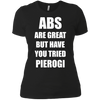 Image of Abs Are Great Funny Polish Food Pierogi Poland T-shirt Tee